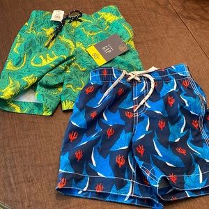 2 New with Tags Gap toddler swimsuits. GREAT DEAL